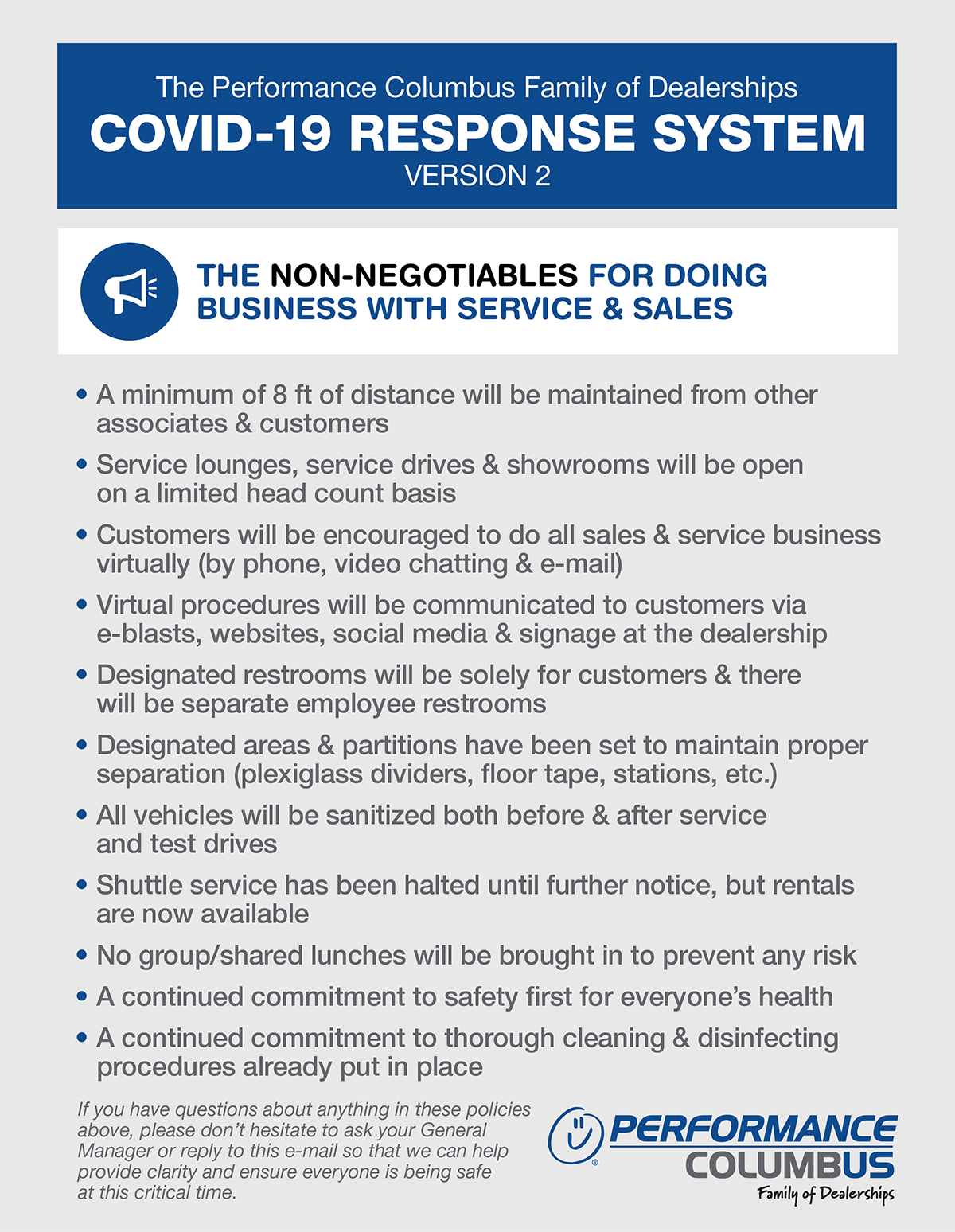 No Contact Sales & Service at Honda Marysville